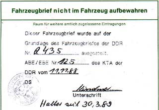 DDR, KTA, KTA-Betriebserlaubnis, Ministerium, Nissan, nissan, Patrol, patrol, Safari, safari, Patrol GR, patrol gr, Safari GR, safari gr, GR, gr, KR, kr, Patrol GQ, patrol gq, Safari GQ, safari gq, GQ, gq, Y60, y60, JRY60, jry60, JRLY60, jrly60, VRGY60, vrgy60, ARGY60, argy60, TD42, td42, 4.2-Liter, 4.2 Litre, 4.2 litre, 4,2-Liter, Sechszylinder, Inlinesix, inlinesix, high roof, Hochdach, Jeep, jeep, Wrangler, wrangler, TJ, tj, Yamaha, Kodiak, yamaha, kodiak, 4x4, 4WD, 4wd, four wheel drive, AWD, awd, Offroad, offroad, Off Road, OFF ROAD, off road, offroader, Allradler, Allradantrieb, Gel&auml;ndeuntersetzung, Reduktion, low gears, Differenzialsperre, Differentialsperre, locker, Gelaendewagen, Gel&auml;ndewagen, Reisen, reisen, travel, Expedition, expedition, Tour, tour, Tuning, tuning, tune, Zubeh&ouml;r, equipment