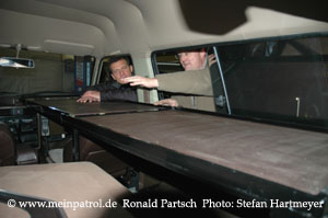 Matthias, Bettkonstruktion, Liege, Camping, Wohnmobil, Nissan, nissan, Patrol, patrol, Safari, safari, Patrol GR, patrol gr, Safari GR, safari gr, GR, gr, KR, kr, Patrol GQ, patrol gq, Safari GQ, safari gq, GQ, gq, Y60, y60, JRY60, jry60, JRLY60, jrly60, VRGY60, vrgy60, ARGY60, argy60, TD42, td42, 4.2-Liter, 4.2 Litre, 4.2 litre, 4,2-Liter, Sechszylinder, Inlinesix, inlinesix, high roof, Hochdach, Jeep, jeep, Wrangler, wrangler, TJ, tj, Yamaha, Kodiak, yamaha, kodiak, 4x4, 4WD, 4wd, four wheel drive, AWD, awd, Offroad, offroad, Off Road, OFF ROAD, off road, offroader, Allradler, Allradantrieb, Gel&auml;ndeuntersetzung, Reduktion, low gears, Differenzialsperre, Differentialsperre, locker, Gelaendewagen, Gel&auml;ndewagen, Reisen, reisen, travel, Expedition, expedition, Tour, tour, Tuning, tuning, tune, Zubeh&ouml;r, equipment